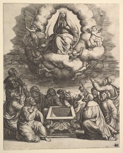 The Assumption of the Virgin by Master of the Die