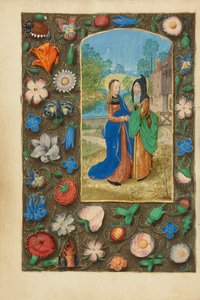 The Visitation by Master of the Dresden Prayer Book