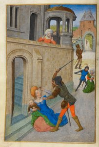 The Massacre of the Innocents by Master of the Dresden Prayer Books