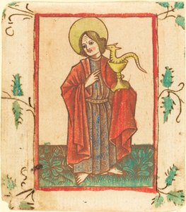 Saint John the Evangelist by Master of the Dutuit Mount of Olives after Master of St. Erasmus
