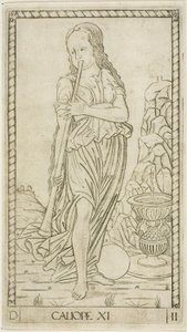 Calliope, Plate Eleven from Apollo and the Muses