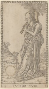 Euterpe by Master of the E Series Tarocchi