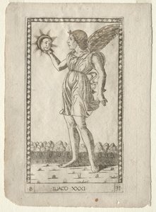 Genius of the Sun from the Tarocchi, Series B: Cosmic Principles & Virtues, #31