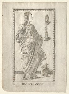 Prudence (from the Tarocchi, series B: Cosmic Principles & Virtues, #35)