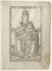 The Pope from the Tarocchi, Series E: Conditions of Man, #10