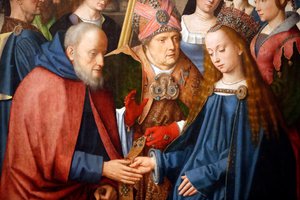 The wedding of the Virgin and Joseph
