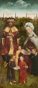 The Family of Saint Anne Triptych, right panel by Master of the Family of Saint
