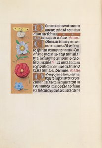 Hours of Queen Isabella the Catholic, Queen of Spain: Fol. 21v by Master of the First Prayerbook of Maximillian