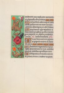 Hours of Queen Isabella the Catholic, Queen of Spain: Fol. 52v, c. 1500 by Master of the First Prayerbook of Maximillian