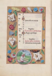 Hours of Queen Isabella the Catholic, Queen of Spain: Fol. 7v, June