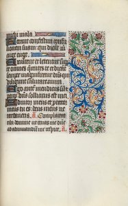 Book of Hours (Use of Rouen): fol. 127r by Master of the Geneva Latini