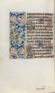 Book of Hours Use of Rouen: fol. 101v, c. 1470 by Master of the Geneva Latini
