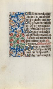 Book of Hours Use of Rouen: fol. 111v, c. 1470 by Master of the Geneva Latini