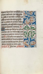 Book of Hours Use of Rouen: fol. 117r by Master of the Geneva Latini