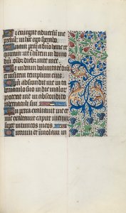 Book of Hours Use of Rouen: fol. 121r, c. 1470 by Master of the Geneva Latini