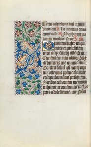 Book of Hours Use of Rouen: fol. 122v, c. 1470 by Master of the Geneva Latini