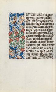 Book of Hours Use of Rouen: fol. 123v, c. 1470 by Master of the Geneva Latini