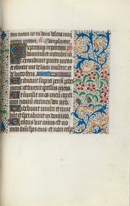Book of Hours Use of Rouen: fol. 125r, c. 1470 by Master of the Geneva Latini