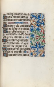 Book of Hours Use of Rouen: fol. 130r by Master of the Geneva Latini