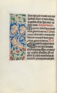 Book of Hours Use of Rouen: fol. 132v by Master of the Geneva Latini
