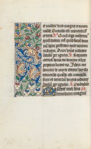Book of Hours Use of Rouen: fol. 133v, c. 1470 by Master of the Geneva Latini