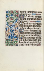 Book of Hours Use of Rouen: fol. 135v by Master of the Geneva Latini