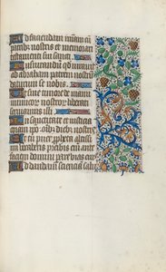 Book of Hours Use of Rouen: fol. 144r, c. 1470 by Master of the Geneva Latini