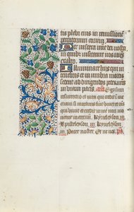 Book of Hours Use of Rouen: fol. 144v by Master of the Geneva Latini
