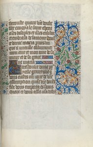 Book of Hours Use of Rouen: fol. 151r by Master of the Geneva Latini