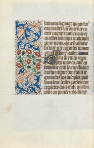 Book of Hours Use of Rouen: fol. 152v, c. 1470 by Master of the Geneva Latini