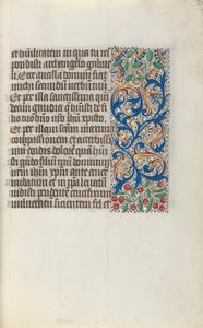 Book of Hours Use of Rouen: fol. 20r, c. 1470 by Master of the Geneva Latini
