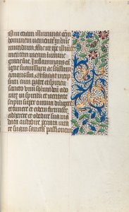 Book of Hours Use of Rouen: fol. 26r, c. 1470 by Master of the Geneva Latini