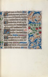 Book of Hours Use of Rouen: fol. 44r by Master of the Geneva Latini