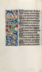 Book of Hours Use of Rouen: fol. 44v by Master of the Geneva Latini