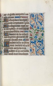 Book of Hours Use of Rouen: fol. 46r by Master of the Geneva Latini