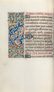 Book of Hours Use of Rouen: fol. 52v by Master of the Geneva Latini