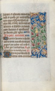 Book of Hours Use of Rouen: fol. 55r, c. 1470 by Master of the Geneva Latini