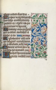 Book of Hours Use of Rouen: fol. 60r by Master of the Geneva Latini