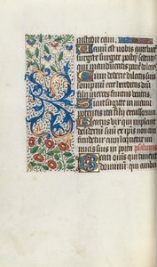 Book of Hours Use of Rouen: fol. 68v by Master of the Geneva Latini