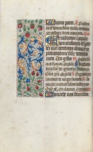 Book of Hours Use of Rouen: fol. 69v by Master of the Geneva Latini