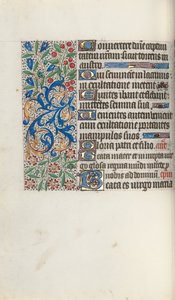 Book of Hours Use of Rouen: fol. 72v by Master of the Geneva Latini