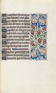 Book of Hours Use of Rouen: fol. 74r, c. 1470 by Master of the Geneva Latini