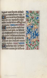 Book of Hours Use of Rouen: fol. 76r by Master of the Geneva Latini