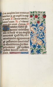 Book of Hours Use of Rouen: fol. 79r by Master of the Geneva Latini