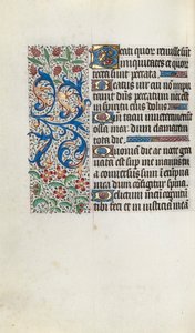 Book of Hours Use of Rouen: fol. 81v by Master of the Geneva Latini