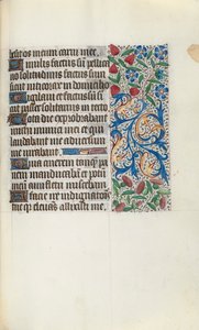 Book of Hours Use of Rouen: fol. 88r by Master of the Geneva Latini