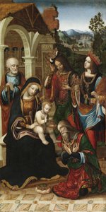The Adoration of the Magi by Master of the Glasgow Adoration