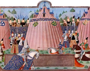 The Jousts of St Inglevert, France