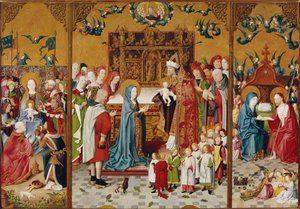 Altarpiece with the Seven Joys of Mary by Master of the Holy Kinship