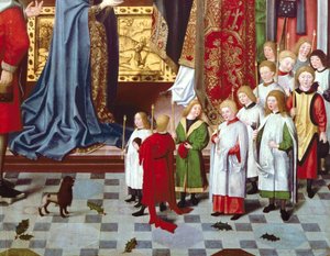The Seven Joys of the Virgin Altarpiece (detail)